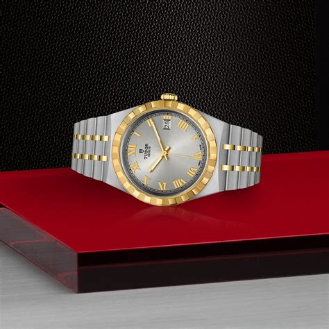 tudor royal 38mm lug to lug|tudor royal steel and gold.